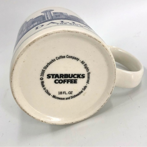 Starbucks City Mug Dallas The Big D Coffee Cup Texas Collectors 2006 - Picture 5 of 6